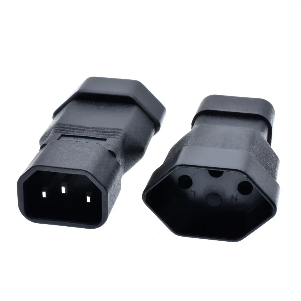 Universele IEC320 C13 C14 Om C5 C6 C7 C8 C19 C20 C21 Convert Connector Ups Pdu Man-vrouw Eu Us Power Plug Adapter Socket