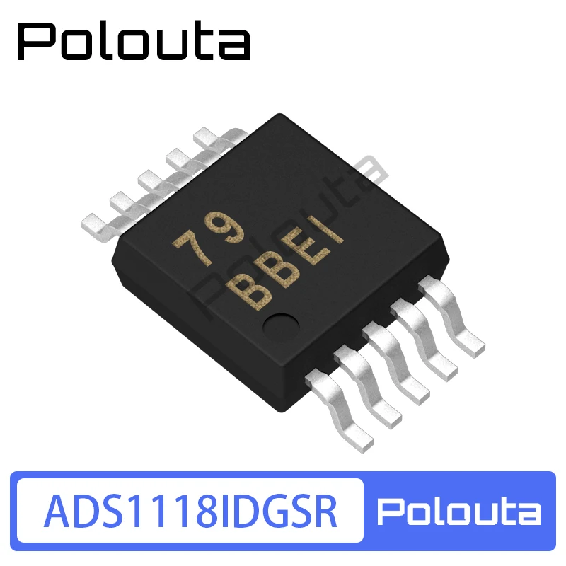 Patch ADS1118IDGSR VSSOP-1016 bit analog-to-digital converter (ADC) chip Polouta