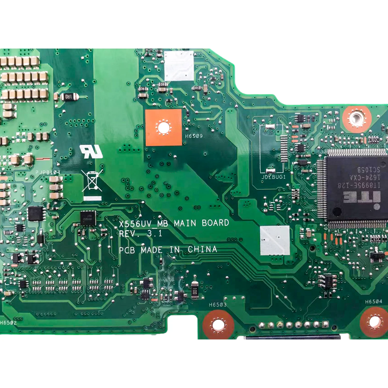 X556UV Mainboard For ASUS A556U X556UQ X556URK X556UJ X556UQK X556UF X556U Laptop Motherboard I3 I5 I7 GT930M GT940M 930MX 940MX