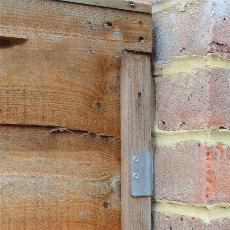 Fence Panel Clips Trellis U Clip Bracket For Timber Posts, Secure Fence Or Refixpanel Galvanised Fencing Clips-A79G