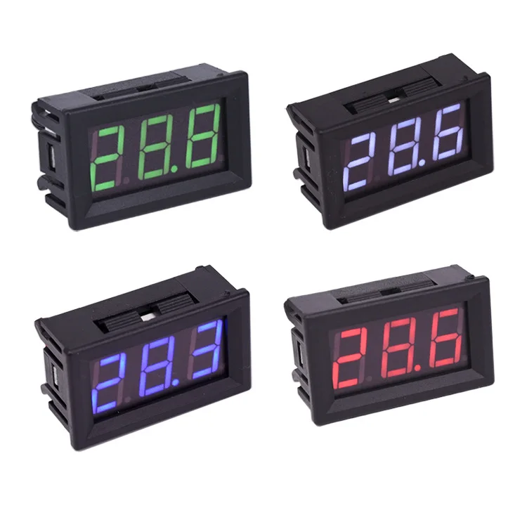 Industrial Indoor Temperature Display Digital Temperature Meter Thermal Sensor Water Measurement And Temperature Measurement