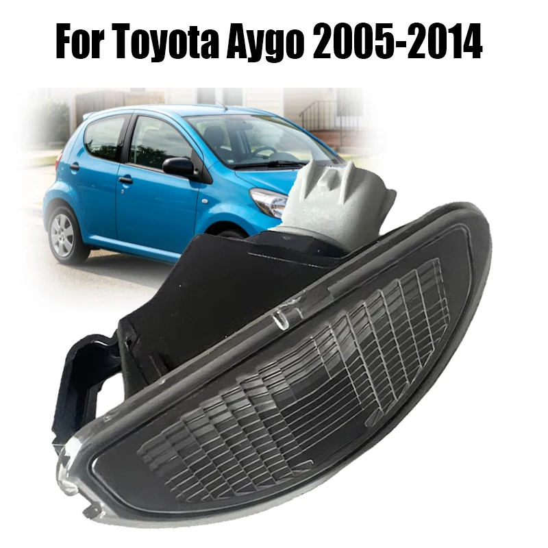 Rear Number Plate Light Assembly Lens Bulb Socket for Toyota Aygo 2005-2014 Pair Set 81270-0H010 Genuine Toyota Part