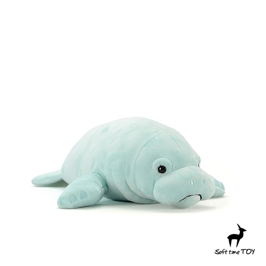 

Manatee High Fidelity Anime Cute Mermaid Plushie Sea Cow Plush Toys Lifelike Animals Simulation Stuffed Doll Kawai Toy Gifts Kid