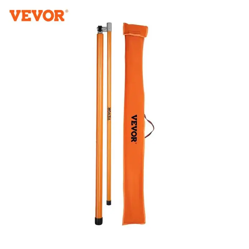 VEVOR Load Height Measuring Stick 15'/20' Truck Height Stick Easy to Read with Adjustable Pole Non-conductive Height Measuring