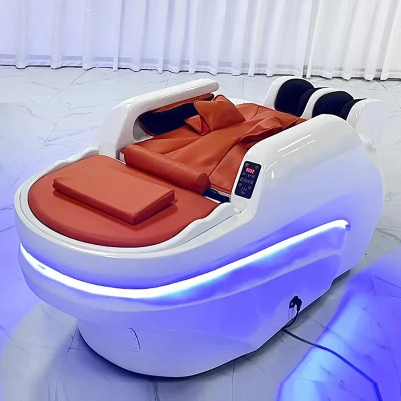Professional Shampoo Chair Wash Hair Salon Head Spa Bed Shampoo Chair Stylist Luxury Electronic Massage Full Cadeiras Furniture