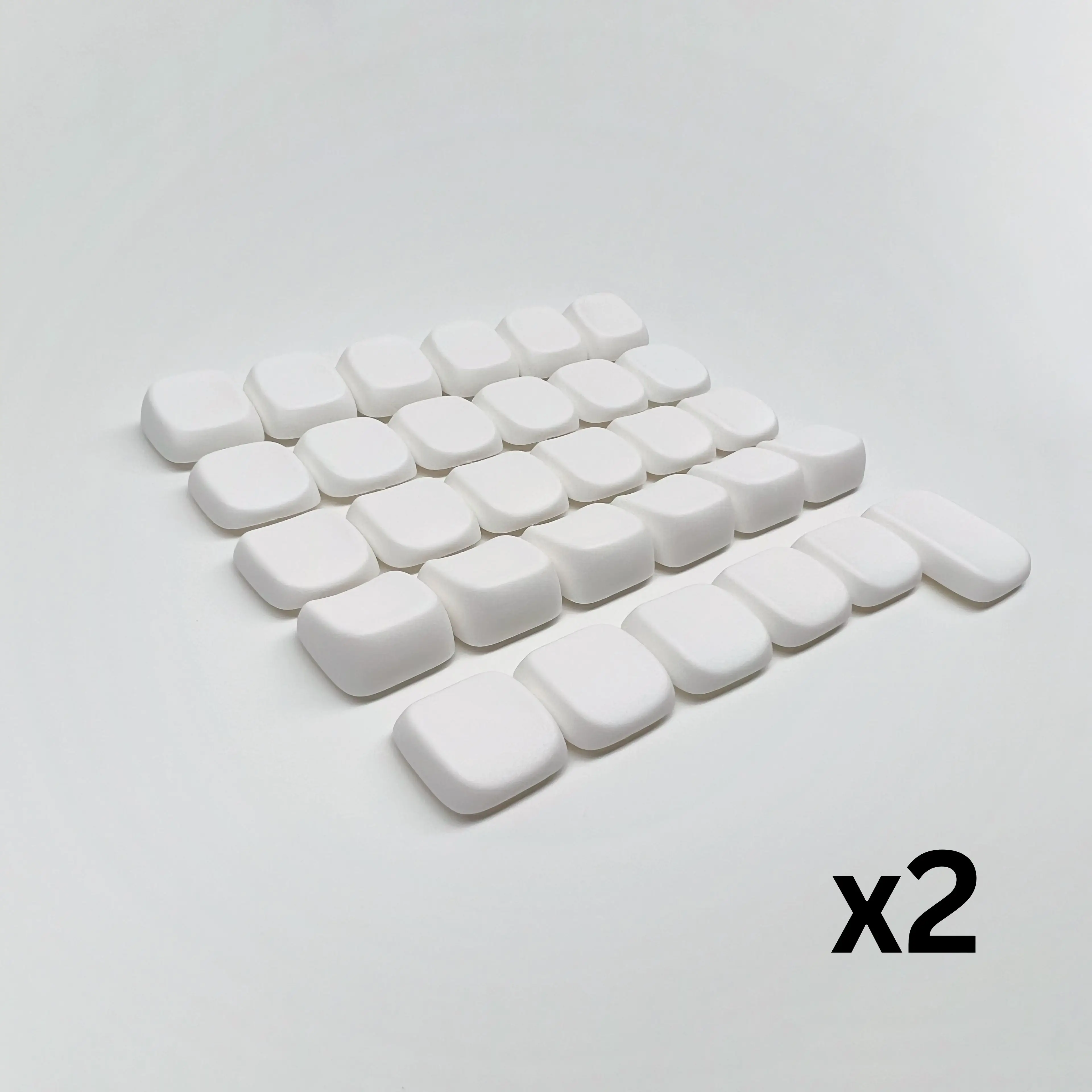 KLP Lamé Keycaps - Ingespoten PBT Low Profile Keycaps voor Kailh Choc V1 Choc V2 MX Switches KLP Lame MX Keycap