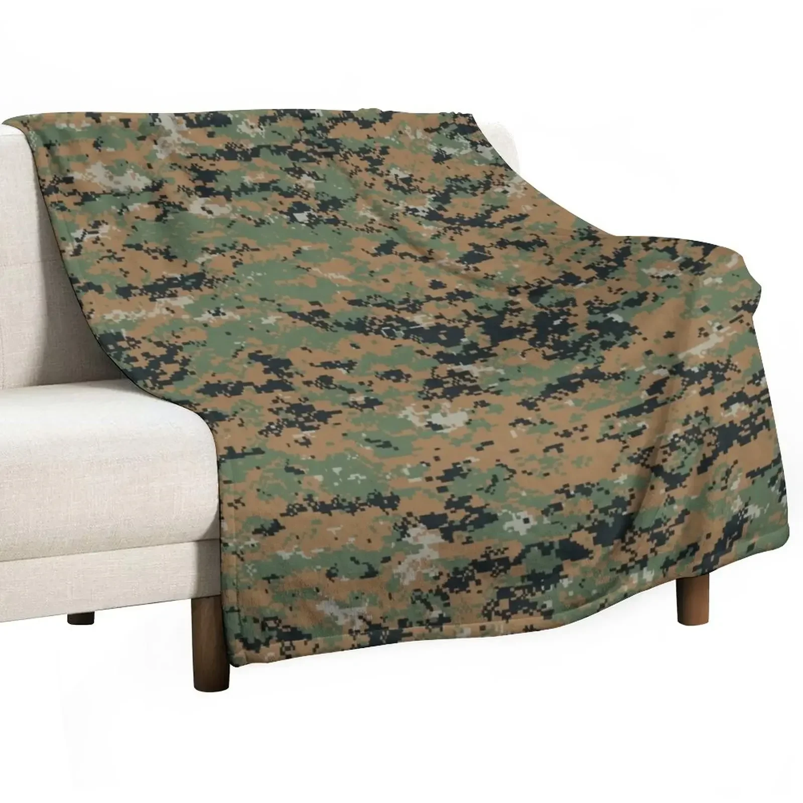 

Marpat Camo Throw Blanket Thins wednesday Sofa Quilt Blankets