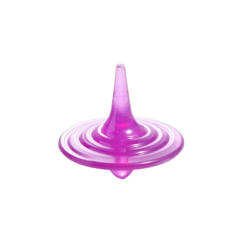 ตลกอะคริลิคที่มีสีสัน Gyro Interactive Handmade หมุน Gyroscope การศึกษาความปลอดภัย Spinning Top เด็ก/เด็ก