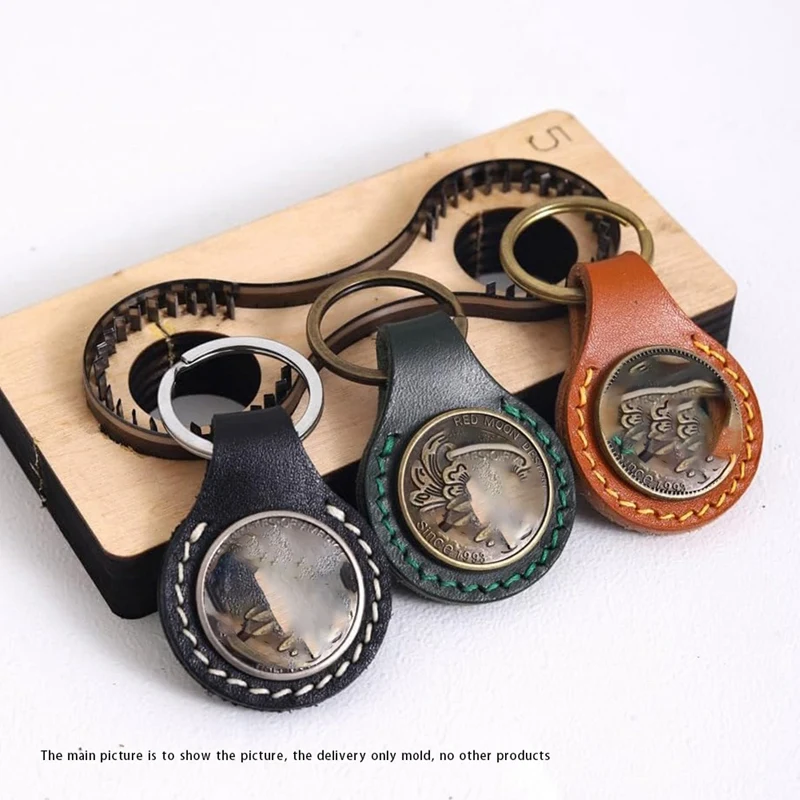 Leather Keychains Cutting Die Keychain Cutting Mold For DIY Leather Crafts Making