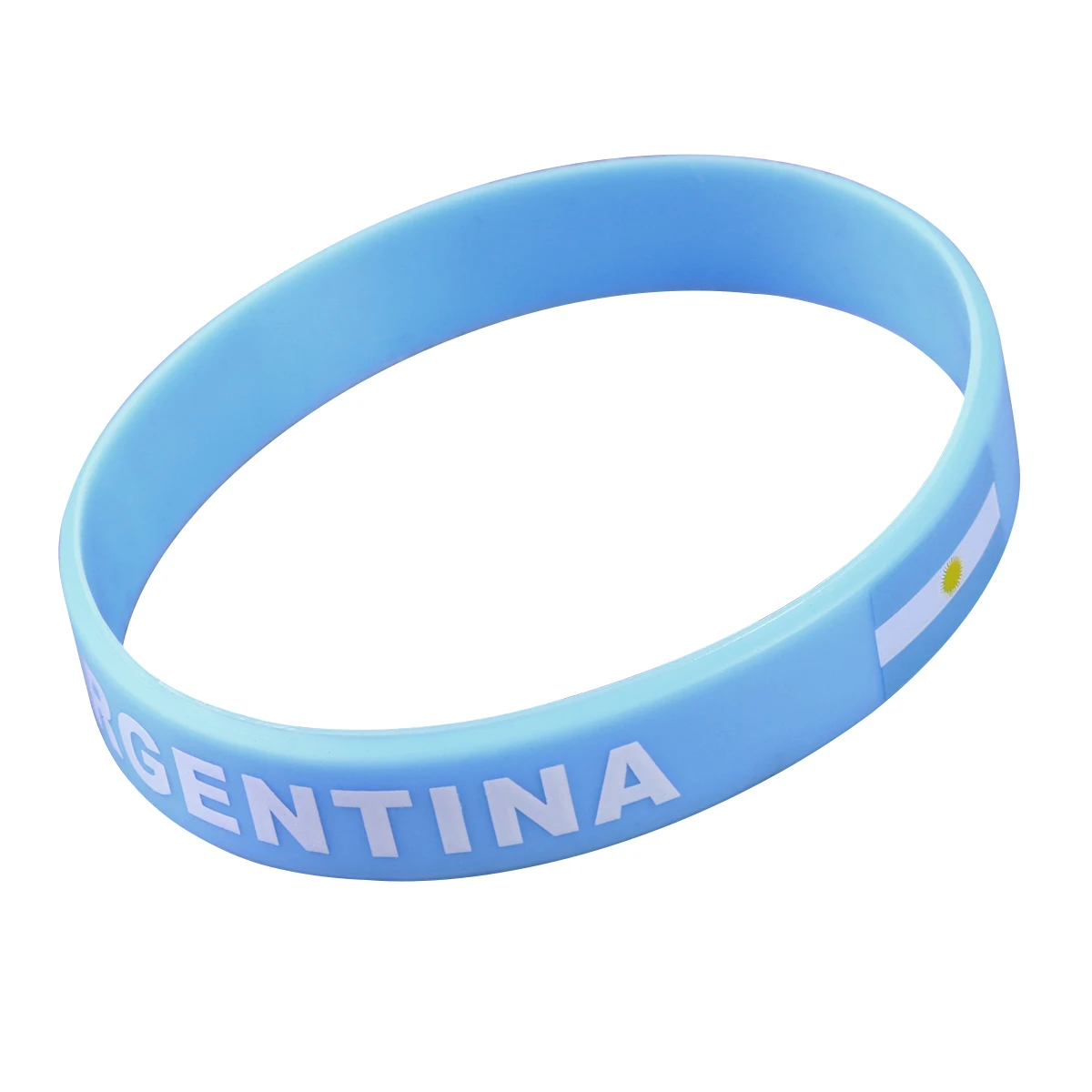 

6 pcs Wristbands Durable Country Wristband Soft Adjustable For Wristband Sports Games International Flag Bracelet