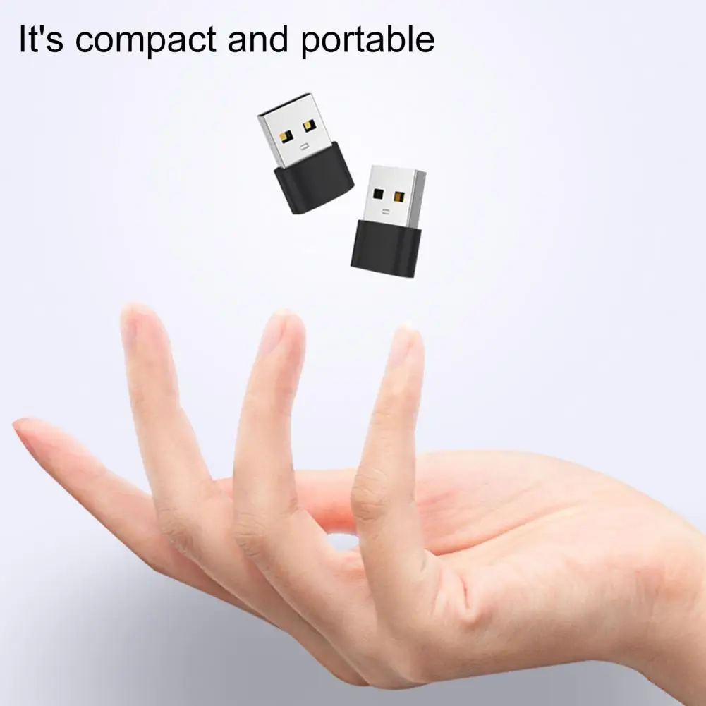 موصل OTG محول شحن سريع f محول نوع-C سبائك الألومنيوم USB لأجهزة الكمبيوتر المحمول الكمبيوتر