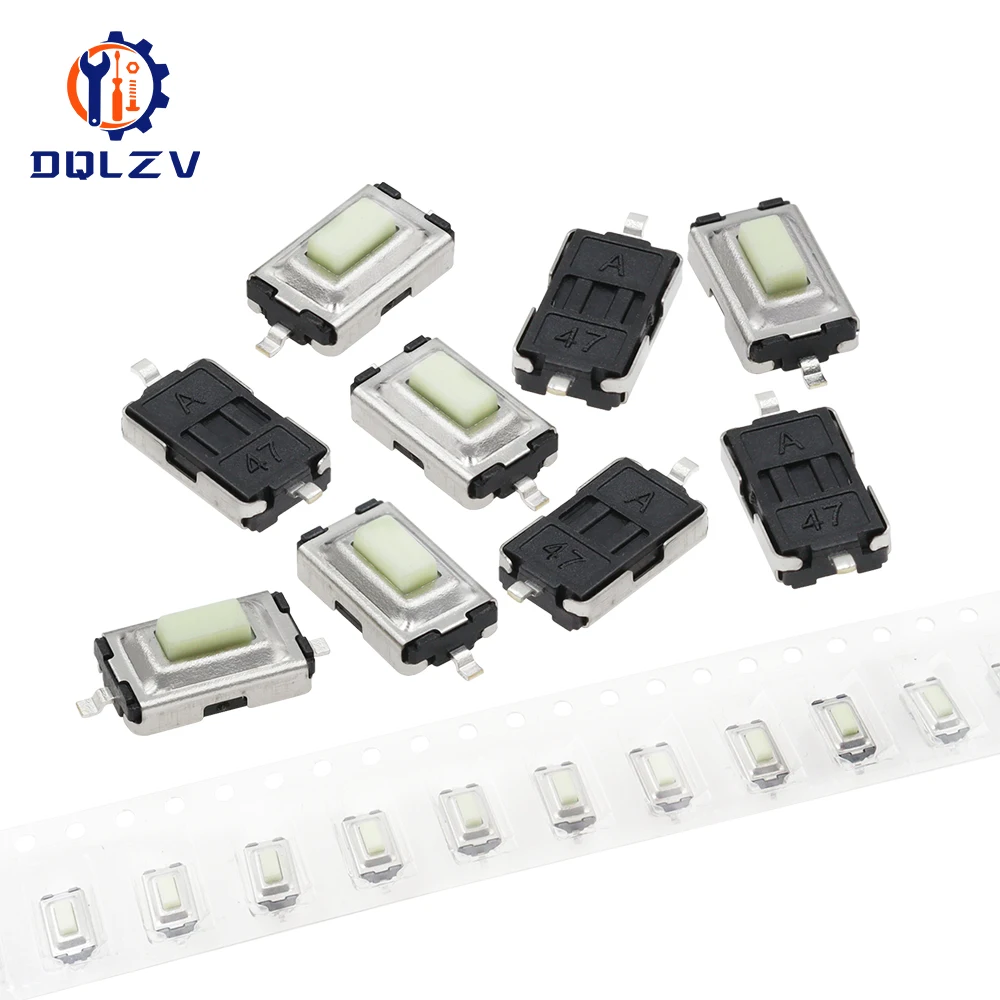 SMT 3x6x2.5MM 2PIN Tactile Tact Push Button Micro Switch G73 Self-reset Momentary