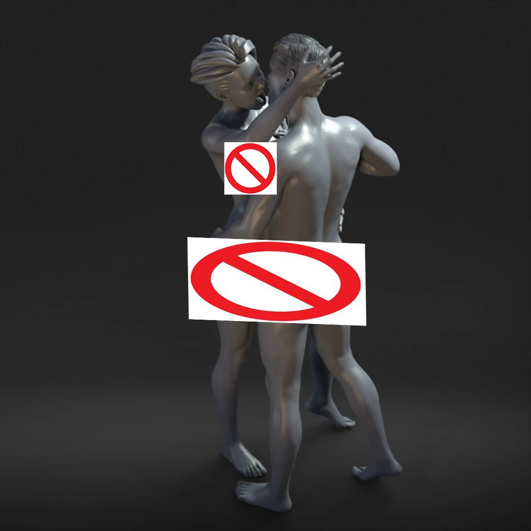 

(1/35=50mm,1/24=75mm,1/18=100mm), Action Character World 3D Printing, NSFW, Miniature Resin Model, Unassembled and Unpainted Kit