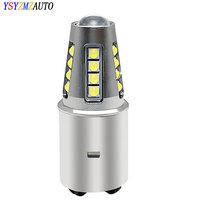 1PCS H6 BA20D LED 10000LM H4 LED Motorcycle Headlight  H6M P15D Led 21SMD 3535 LED Hi Lo Beam Motorbike Scooter Running Light
