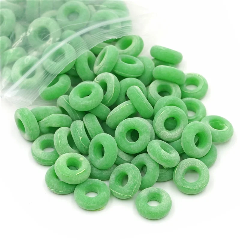 50 Pcs Pig Cattle Sheep Cutting Tail Rubber Rings, High Elastic Tendon Rubber Castrating Ring,Farm Animal Castration Accessories