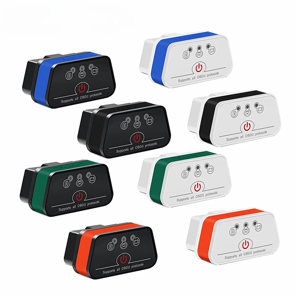 Vgate iCar2 V2.2 3.0 OBD2 Bluetooth diagnostic instrument, car fault detection instrument, 8-color optional