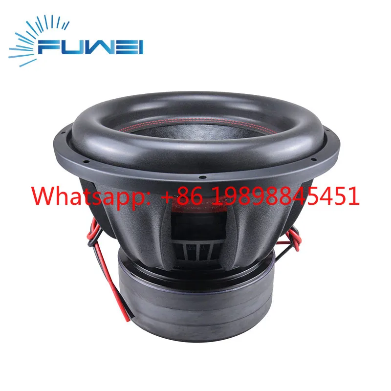

15 Inch Car Subwoofer 3 Magnets Dule Voice Coil 2ohm+2ohm Car Subwoofer Speaker Accessories FUWEI Factory Customized 6000 Watt