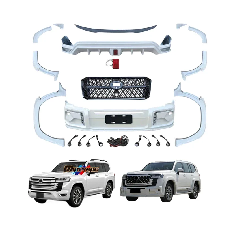 

New arrival body kit upgrade Wald facelift 2024 conversion kits For Toyota land cruiser 300 lc300 bodykit