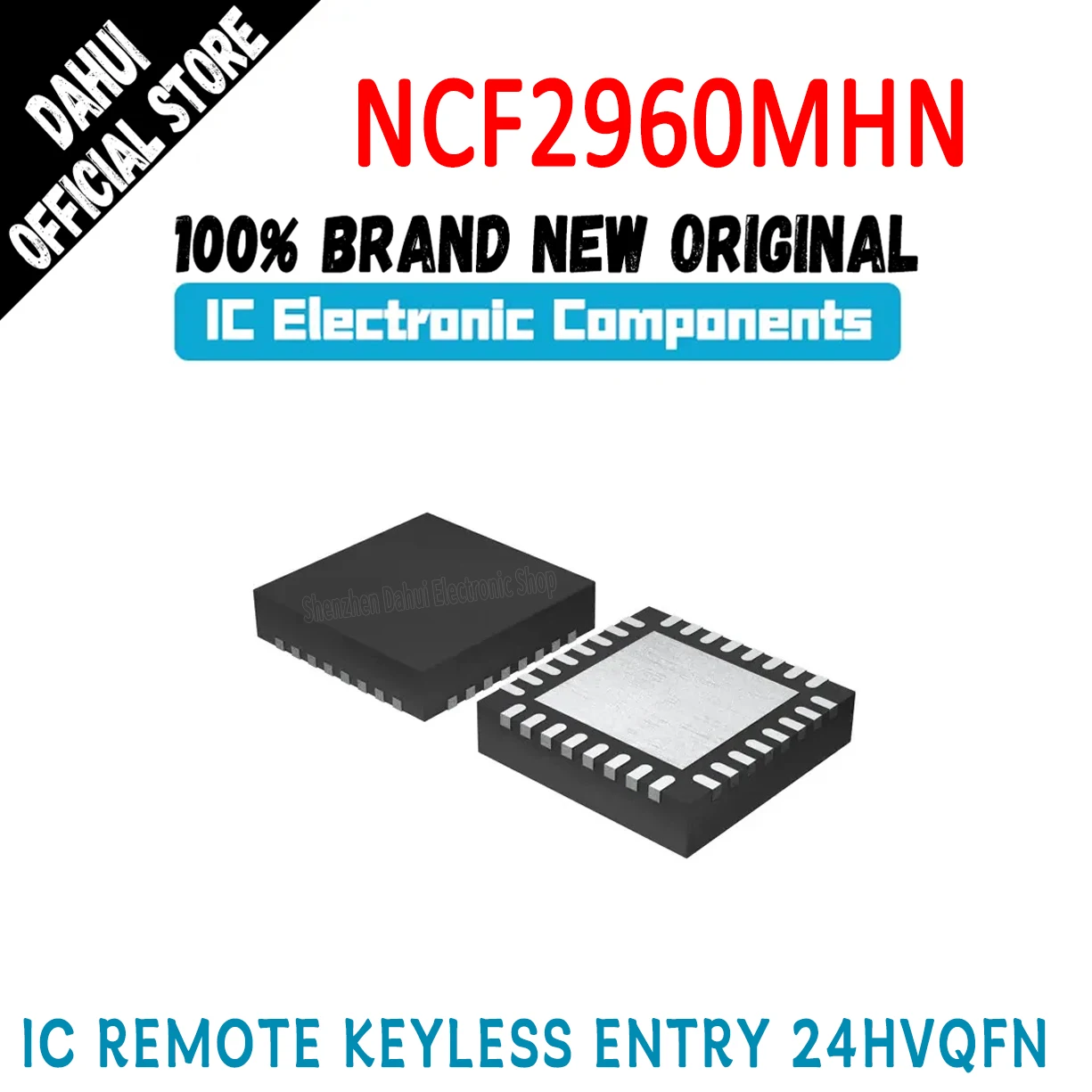 NCF2960MHN/T0B0400K NCF2960MHN NCF2960 NXP Remote Keyless Entry Transponder Combo IC 315MHz 434MHz 868MHz 915MHz