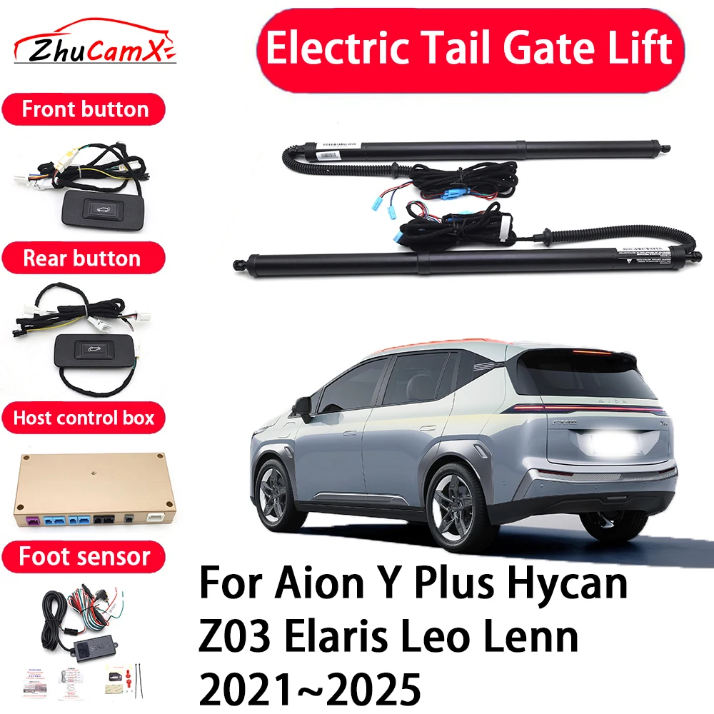 ZhuCamX Car Automatic Electric Tail Gate Lift Tailgate Assist System for Aion Y Plus Hycan Z03 Elaris Leo Lenn 2021–2025