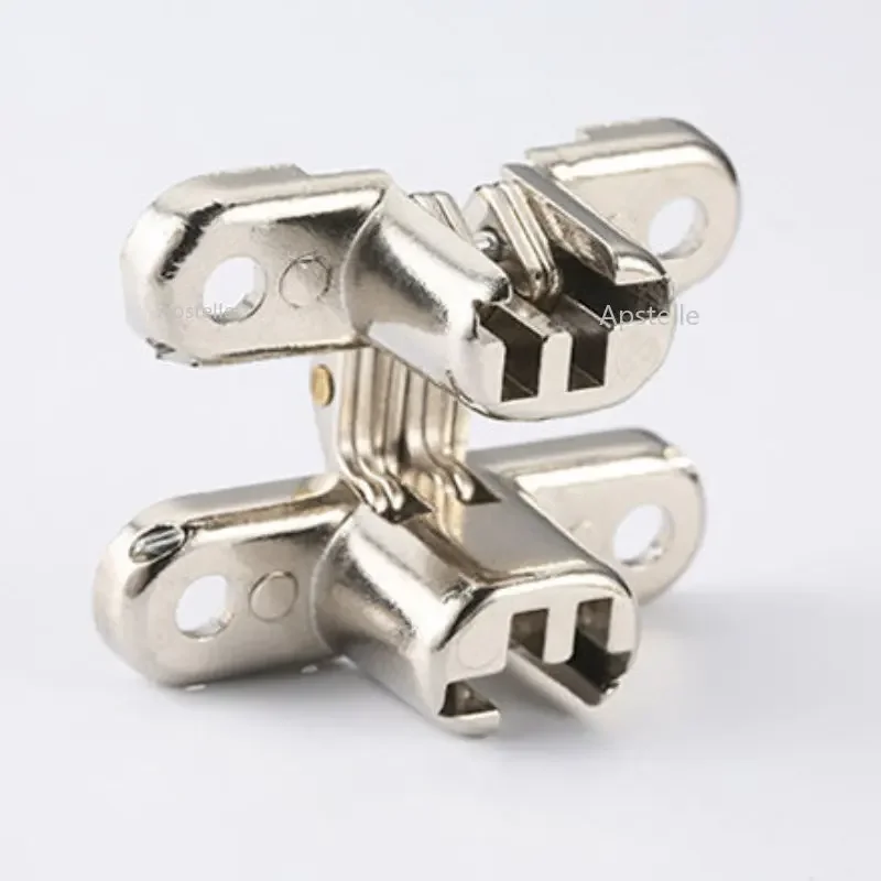 

Folding Stainless Steel Invisible Loop Furniture Supplies Hidden Hinges Window Accessories Cross Door Hinge