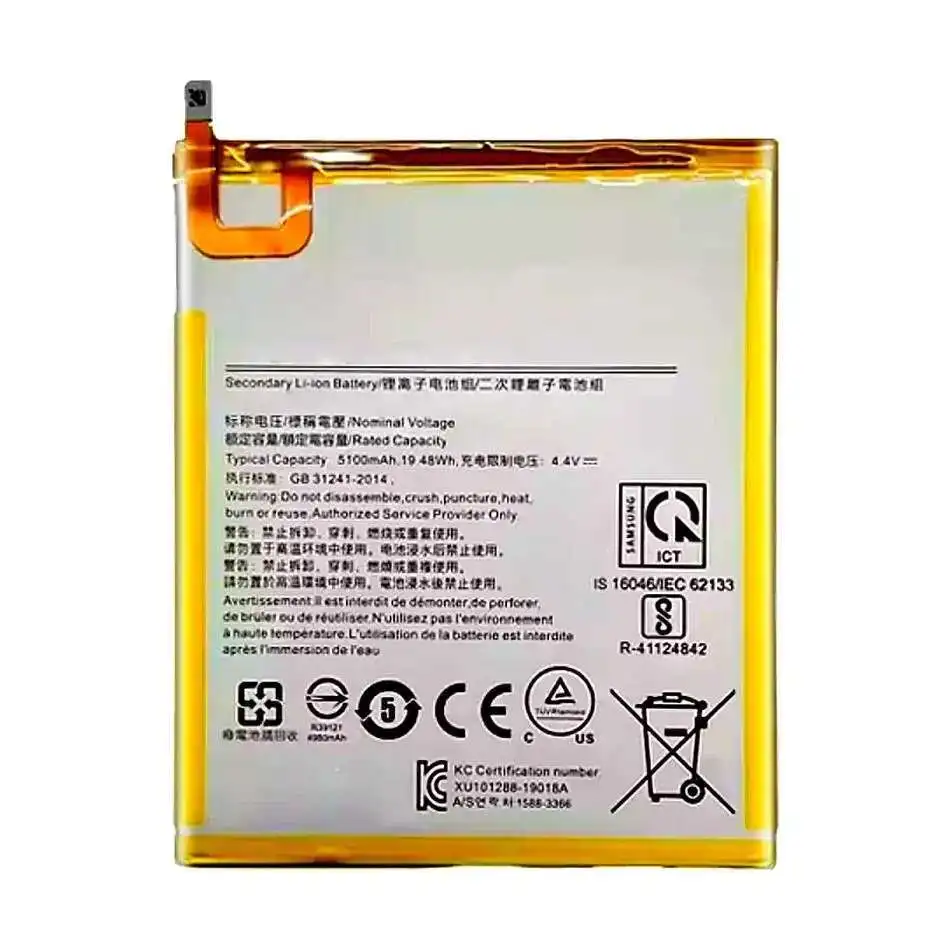 

Стабильный аккумулятор для планшета Samsung Galaxy Tab A T295 T290 Swd-WT-N8, высокоэффективный, 5100 мАч