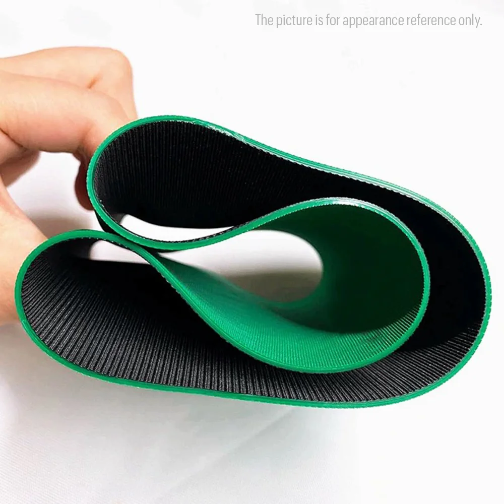 1pc Anti Static Elastic Conveyor Belt Thickness 1.0/1.2/1.5mm Perimeter 2200mm 2250mm 2300mm 2400mm 2500mm 2600mm 2700mm 2800mm