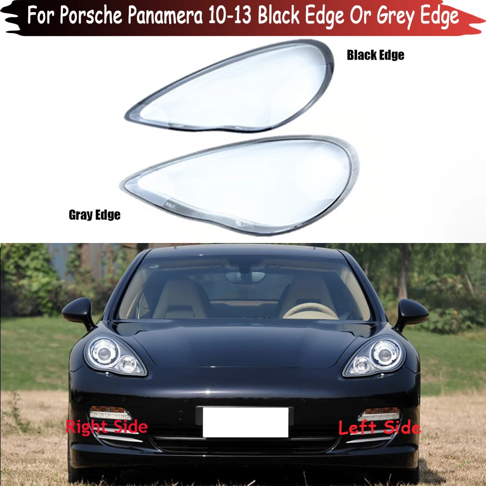 

Car Headlight Lens Glass Auto Shell Headlamp Lampshade Head Light Lamp Cover Lampcover For Porsche Panamera 2010 2011 2012 2013