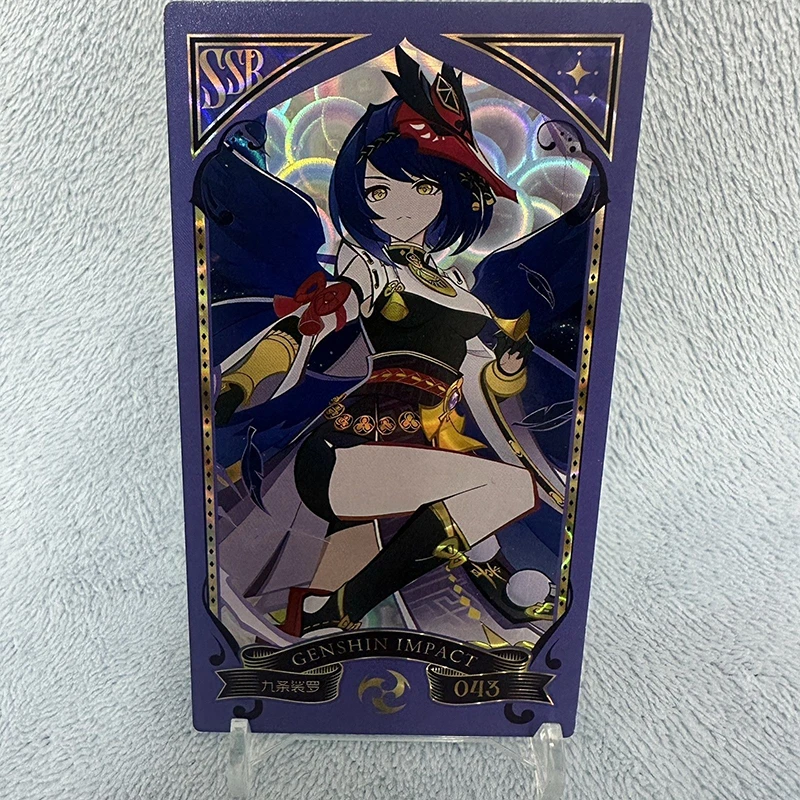 Anime Goddess Story SSR-Karten Tartaglia Yoimiya Bennett Kujou Sara Sammelkarten Weihnachten Geburtstagsgeschenke Kinderspielzeug