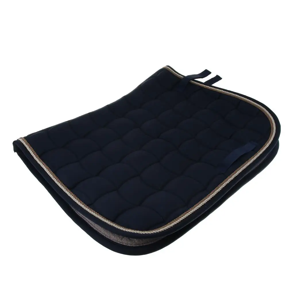 Western Horse Saddle Seat Pad Cotton Anti Slip Pony Jumping Blanket Equestrian Supplies for Horses Riding