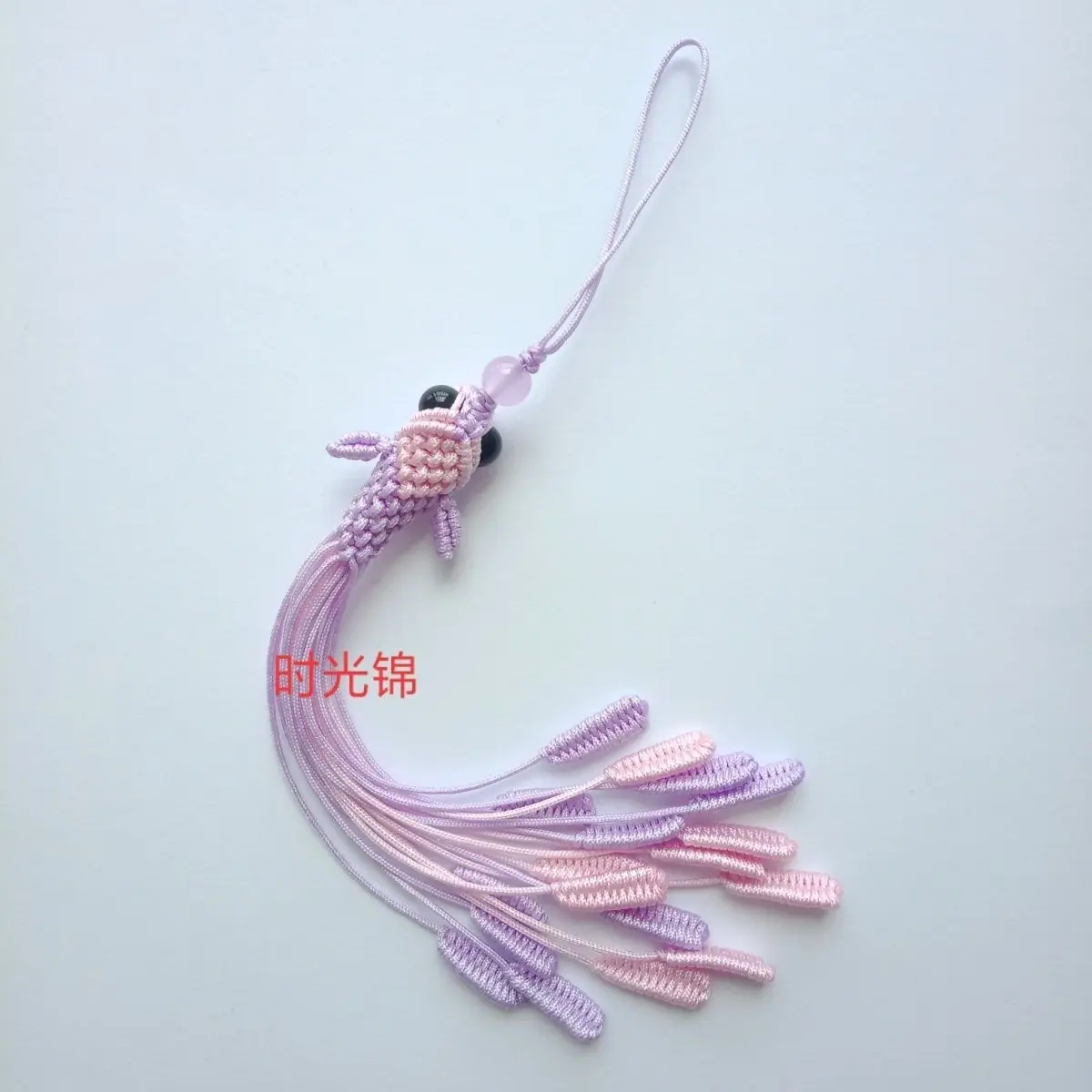 (Finished Product) Pure Handmade Rope Goldfish Pendant, Mobile Phone Key Hanging