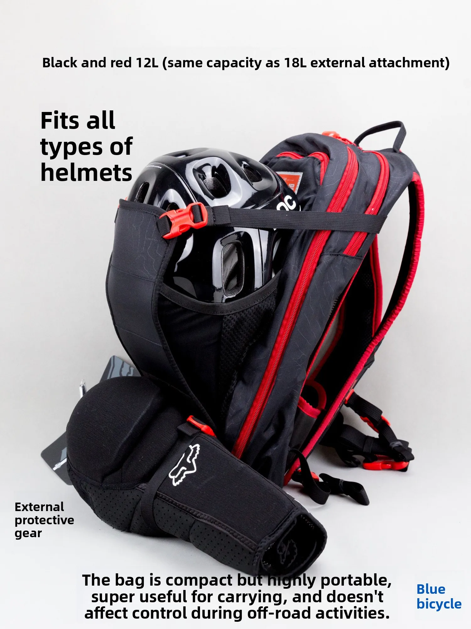 حقيبة ظهر داكيين نوماد للترطيب، حقيبة تنفسية لركوب الدراجات الجبلية والهبوط، حقيبة كتف مزدوجة مع حقيبة ماء، معدات ركوب الدراجات