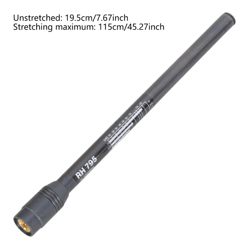 Антенны складной пружинной веревки для радиооборудования VX-400 FT-270R 50 Ом импеданс