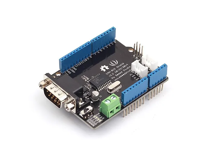 Arduino uno CANBUS Shield V1.2 expansion board CAN protocol communication board Compatible  Mega 2560  can bus  free shipping