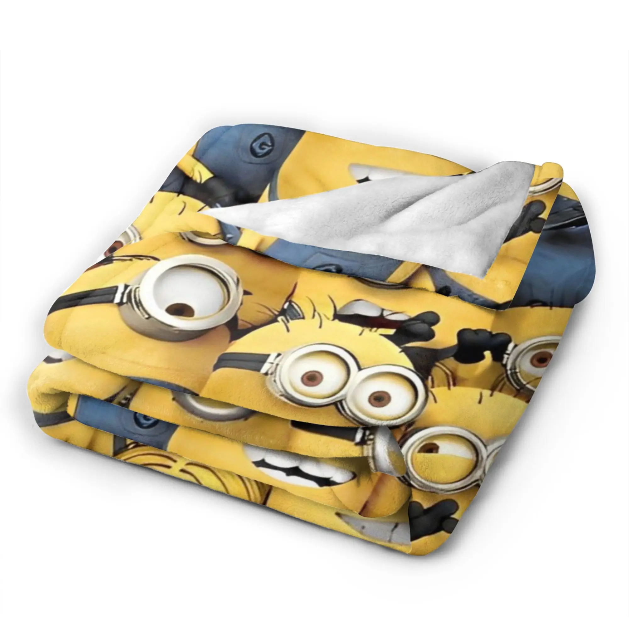 كيفن ديف البطانيات الكرتون الرسوم المتحركة الفانيلا رهيبة الدافئة رمي بطانية ل أريكة تتحول لسرير الخريف/الشتاء #5