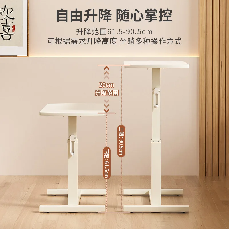Lifting sofa table mobile bedside  eating bay window desk computer folding  bed small