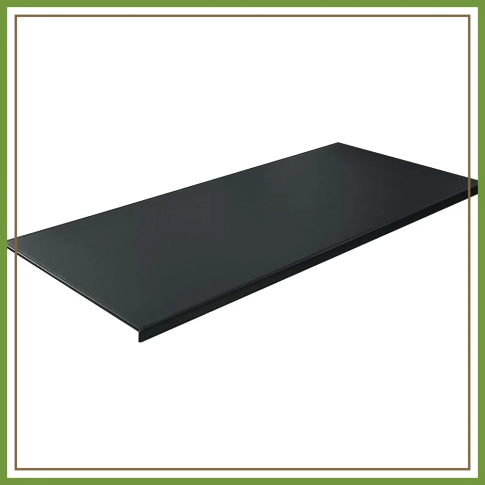 

35.4"x18.9" Soft PU Leather Desk Mouse Pad with Anti-Slip Base, Edge-Locked, Non-Slip Office Mat