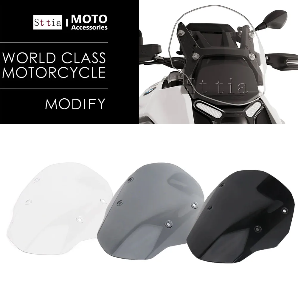 

For BMW R 1300 GS R1300GS Trophy 2024- Motorcycle Accessories Windshield Fairing Wind Shield Deflector