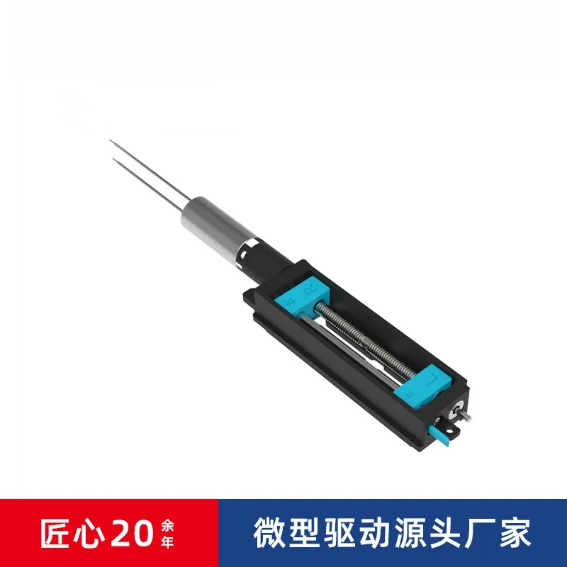 Motor elétrico em miniatura vr pupila ajuste de distância telescópica push rod linear alternativo precisão drive stepper