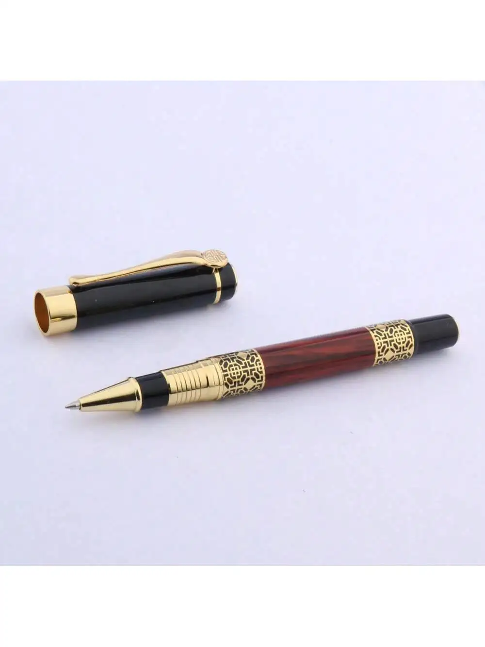 

1 шт., новая ручка-роллер, металлическая ручка для подписи, каллиграфическая ручка, канцелярские принадлежности, офисные и школьные принадлежности