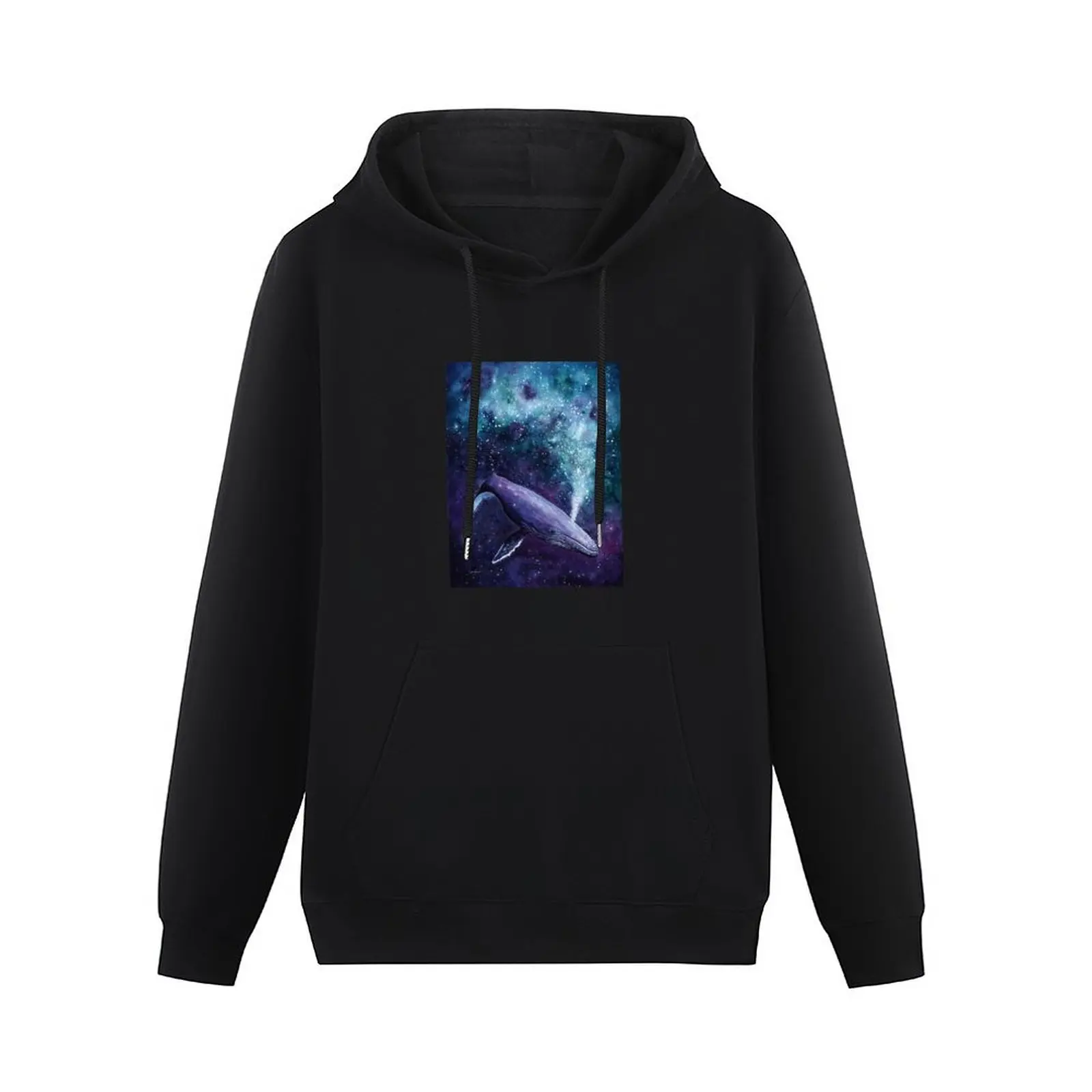 Galaxy Whale Pullover Hoodie hooded shirt korean clothes hoodie oversize