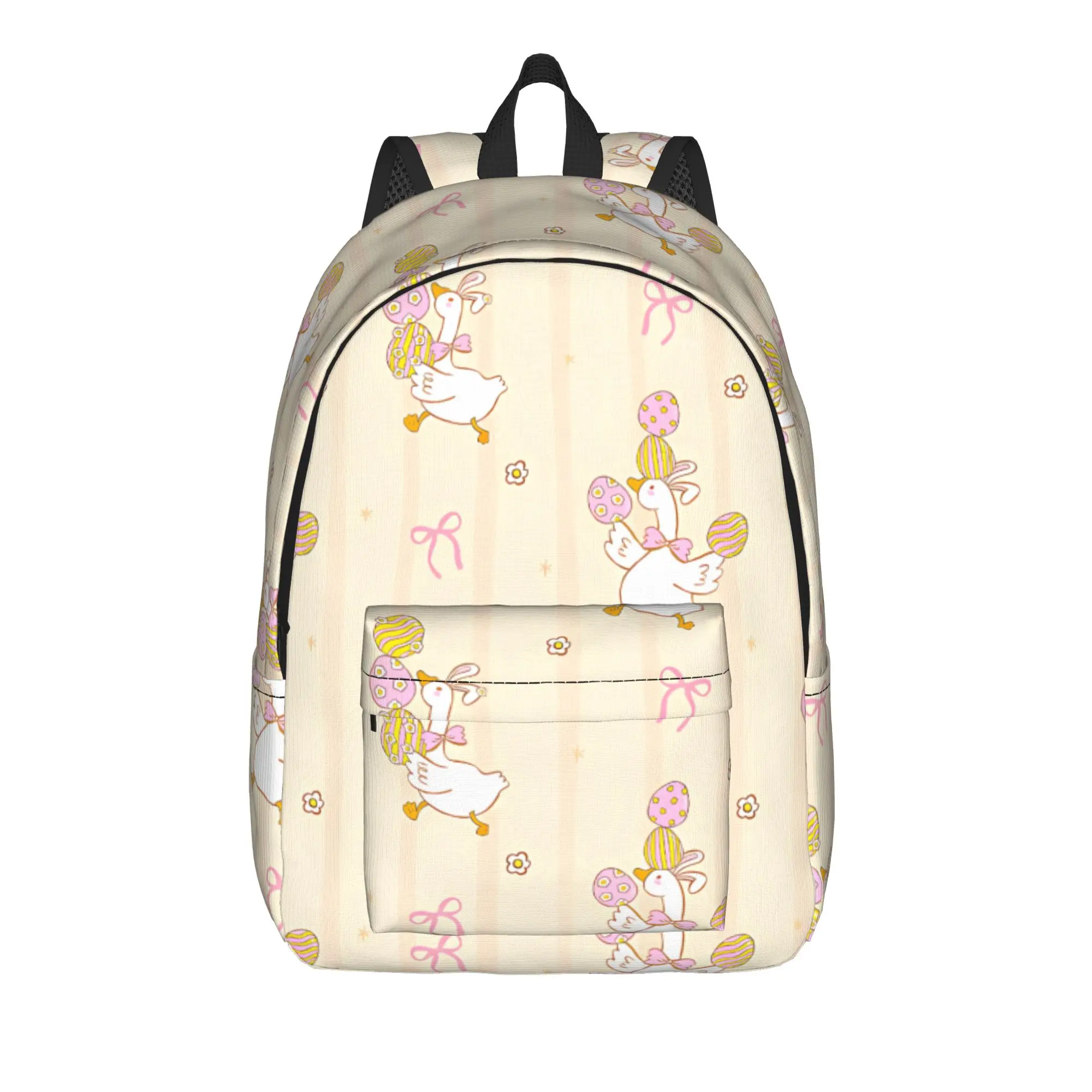 Cute Spring Cottagecore Goose Backpack  Trekking Backpacks Women Men High Quality Lightweight School Bags Streetwear Rucksack