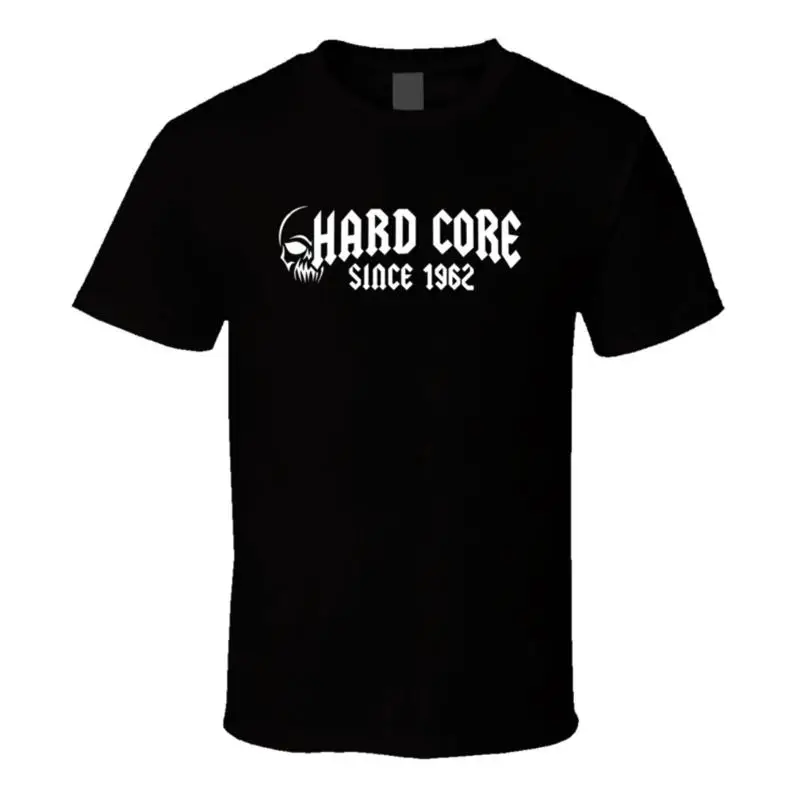 Camiseta Hard Core Since 1962 con el año de nacimiento