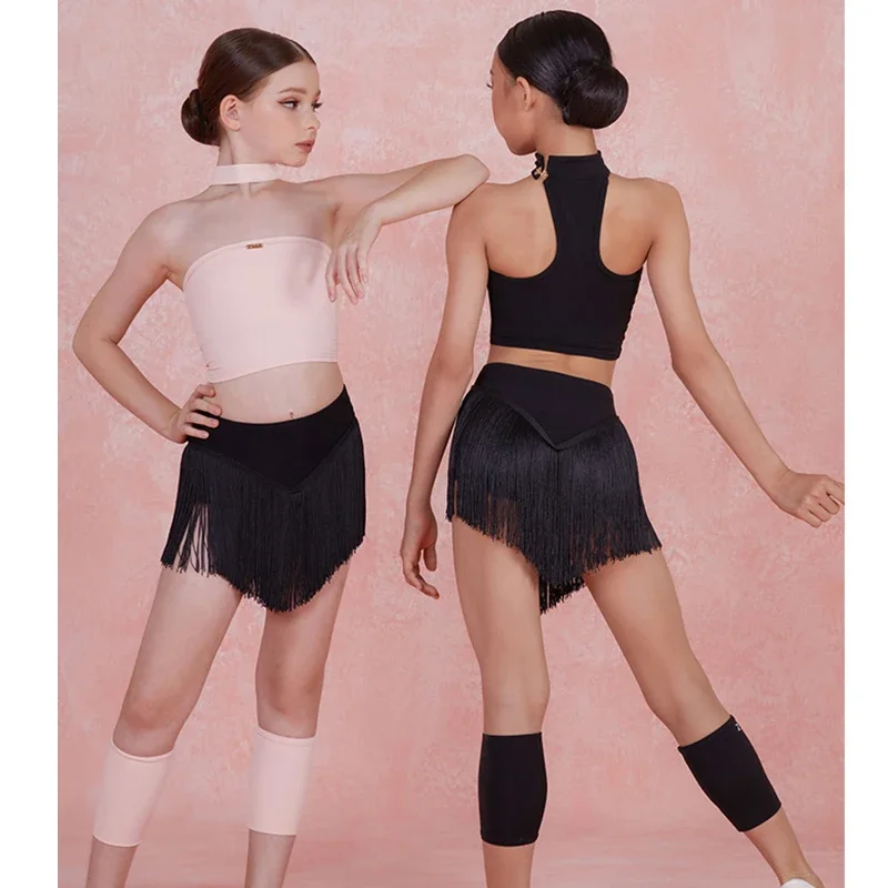 أغطية الساق الرياضية للفتيات ملابس الرقص اللاتينية اكسسوارات تشا تشا رومبا التدريب الساق غطاء مرن حماية العجل DNV20723