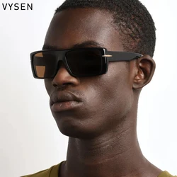 Vintage Rectangle Polarized Sunglasses Men 2026 Luxury Brand Square Classic Sun Glasses For Male Fashion Shades Eyewear UV400
