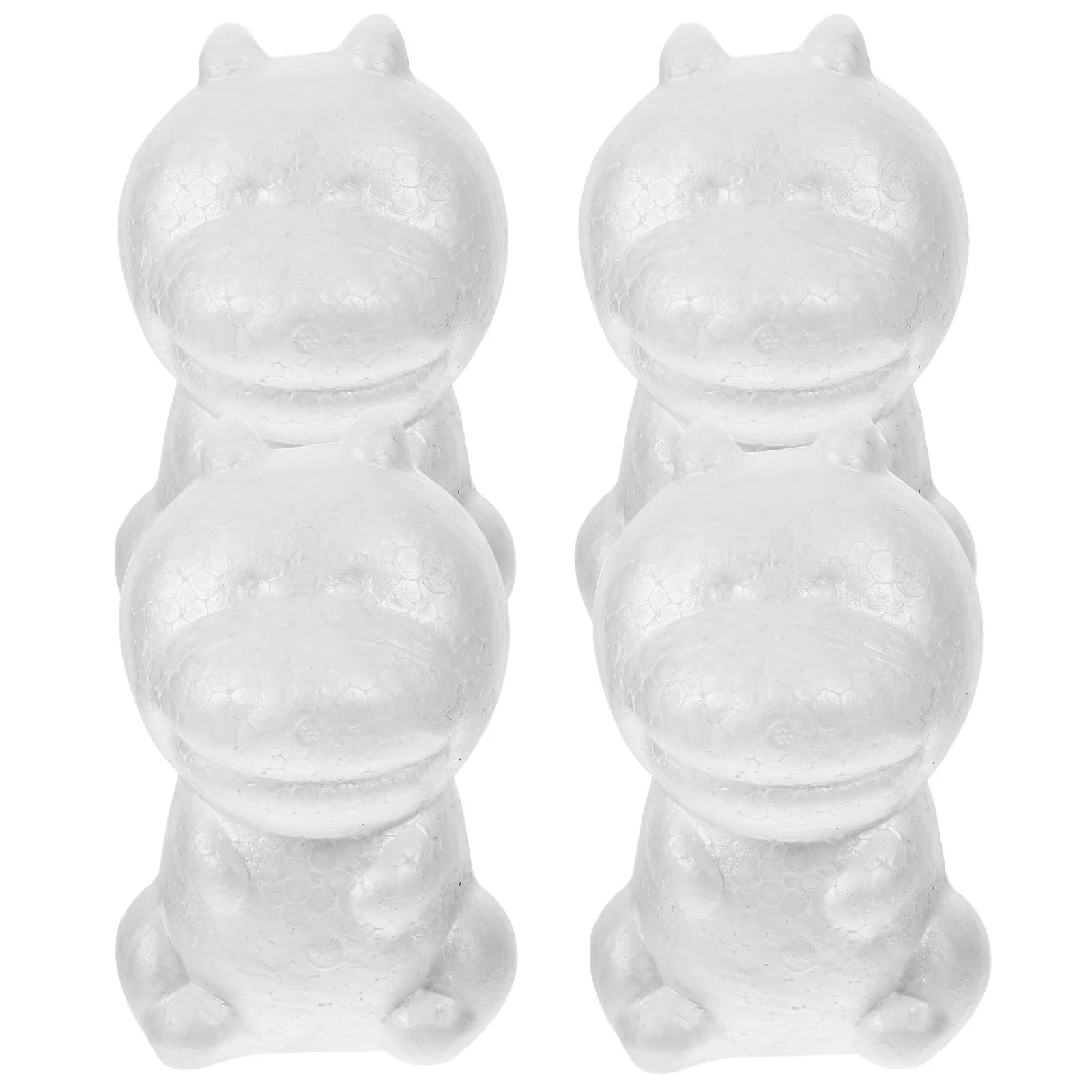 

4pcs Animal Shape Foams Balls Diy Craft Foam For Party Decorations Kids Creative Projects Festival Supplies Educational