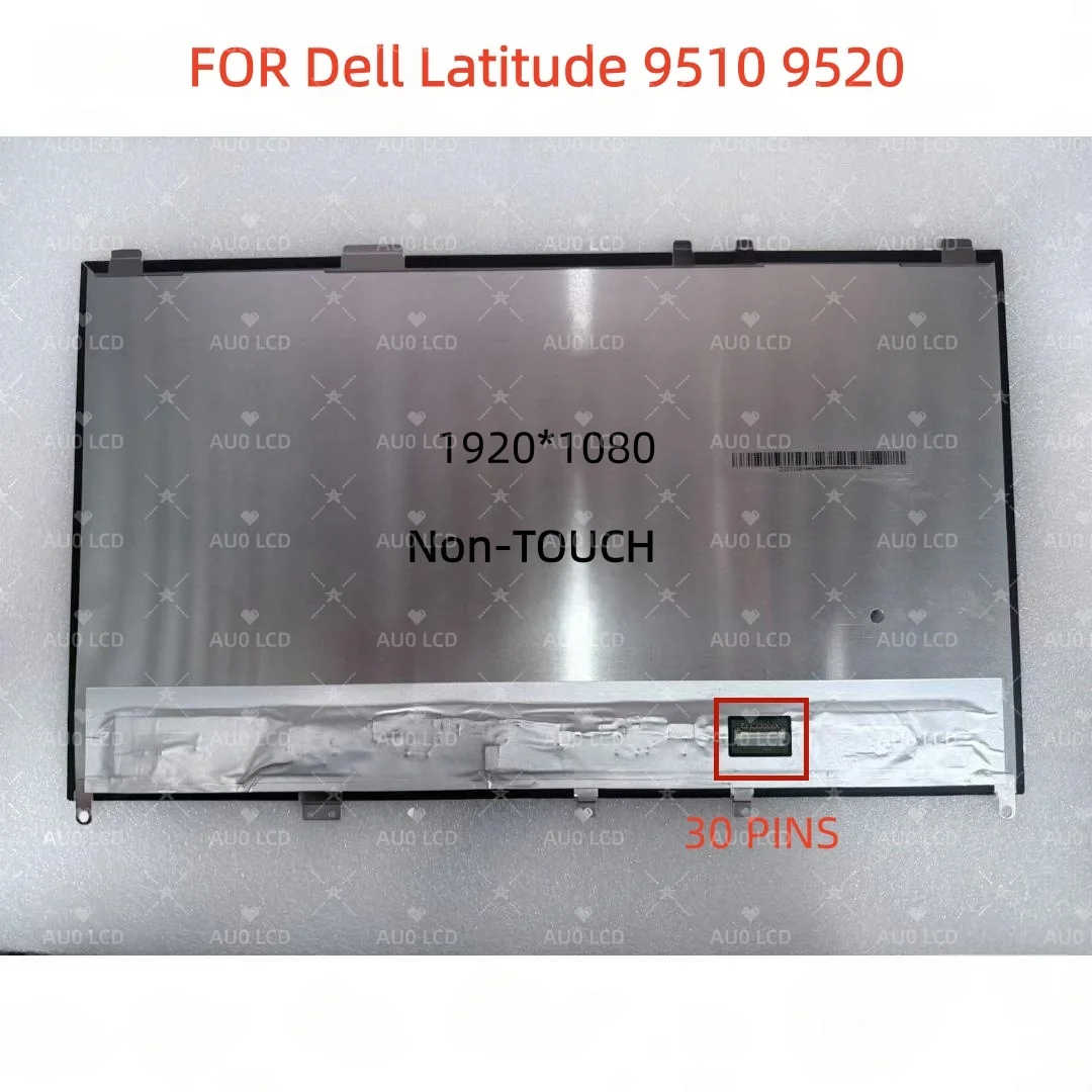 B150HAN01.1 B150HAN01.0 15.0INCH Matrix LCD Screen FOR Dell Latitude 9510 9520 Clamshell Laptop 16:9 FHD IPS Non-touch 400NITS