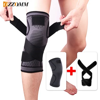 1PC การบีบอัดศัลยกรรมกระดูก Kneepad สําหรับทํางาน,ยิม,ข้อต่อ,ฟุตบอล, ปรับเข่ารั้งสนับสนุนกีฬาสําหรับปวดเข่า