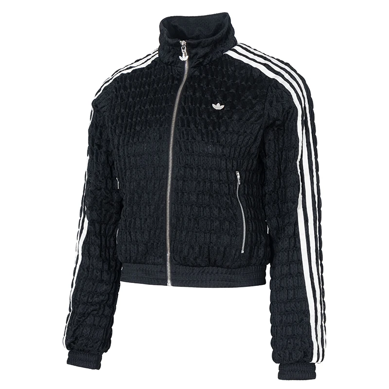 

Куртка Adidas (Адидас) Trefoil, женская спортивная одежда, модная, удобная, дышащая, трикотажная куртка, топ Ks2870