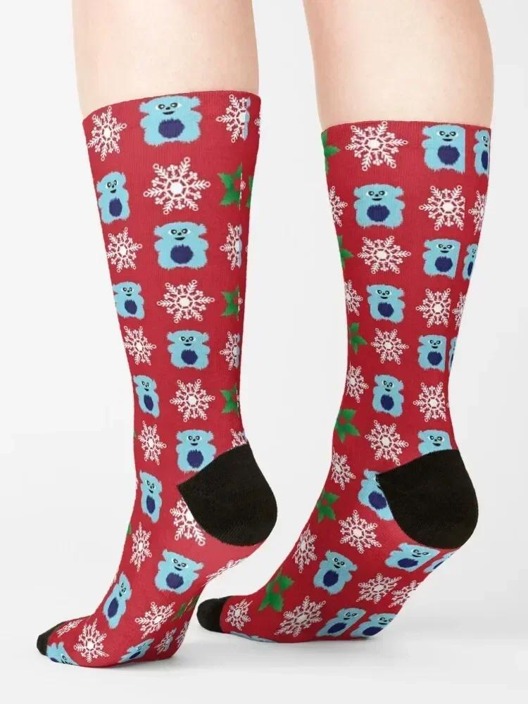 Beebo Christmas Red Socks Lots sport Men's christmas gift Socks Female Men's